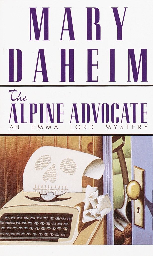 Book cover for The Alpine Advocate by Mary Daheim