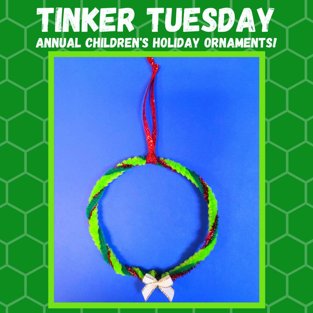 Tinker Tuesday Holiday Ornament