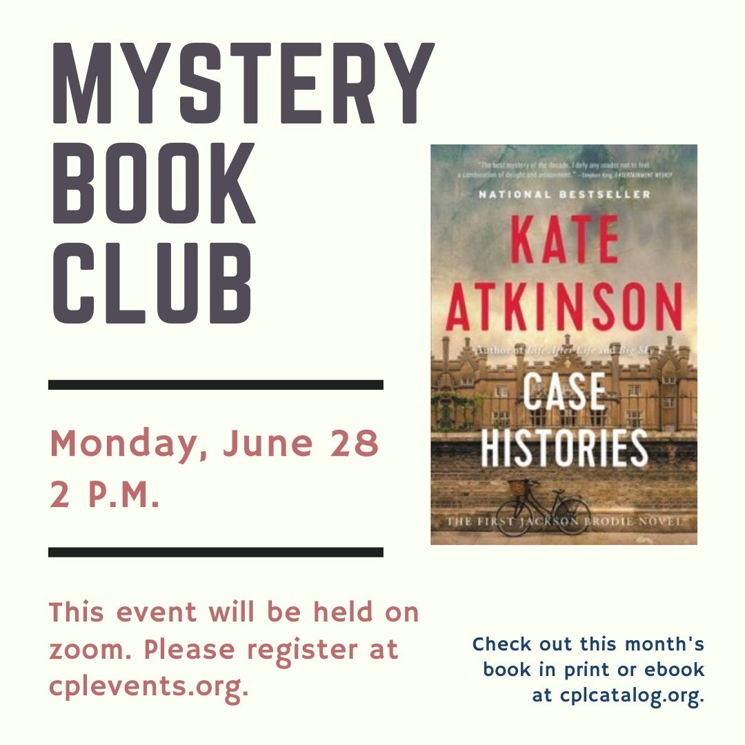 Mystery Book Club June