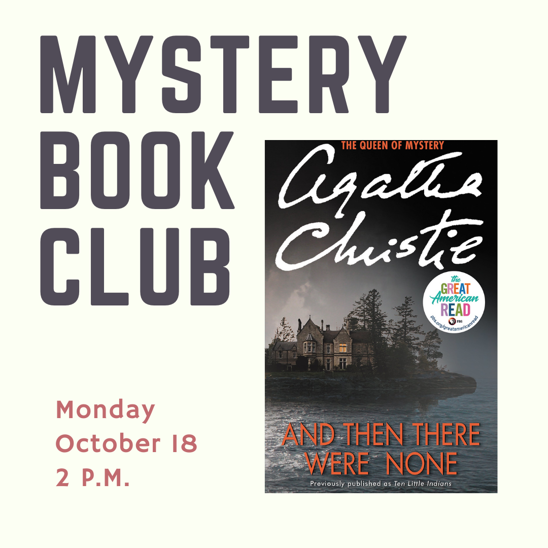 Mystery Book Club October