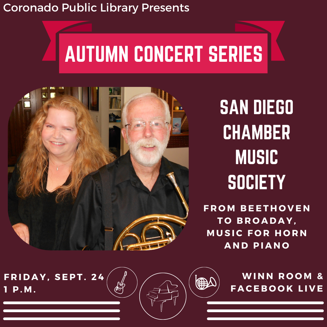 Autumn Concert Series September 24 San Diego Chamber Music Society