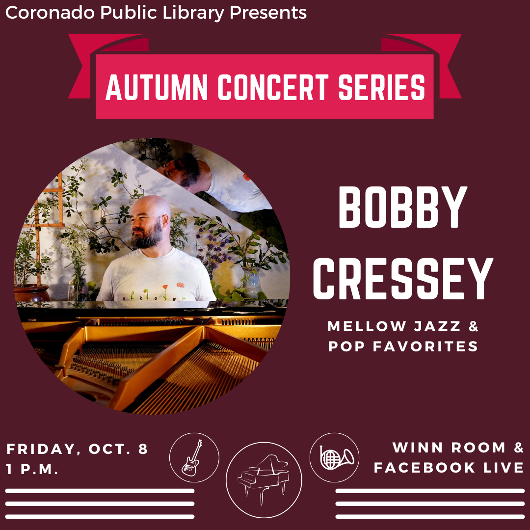Autumn Concert Series October 8 Bobby Cressey