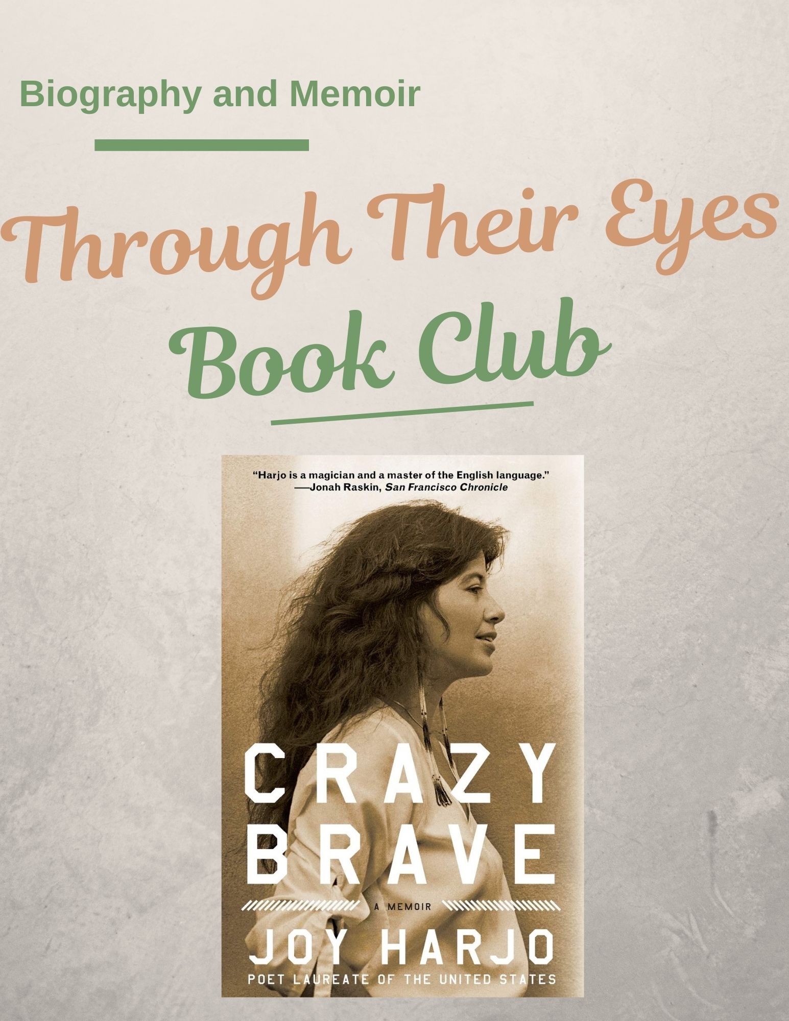 Through Their Eyes Book Cover: Crazy Brave 