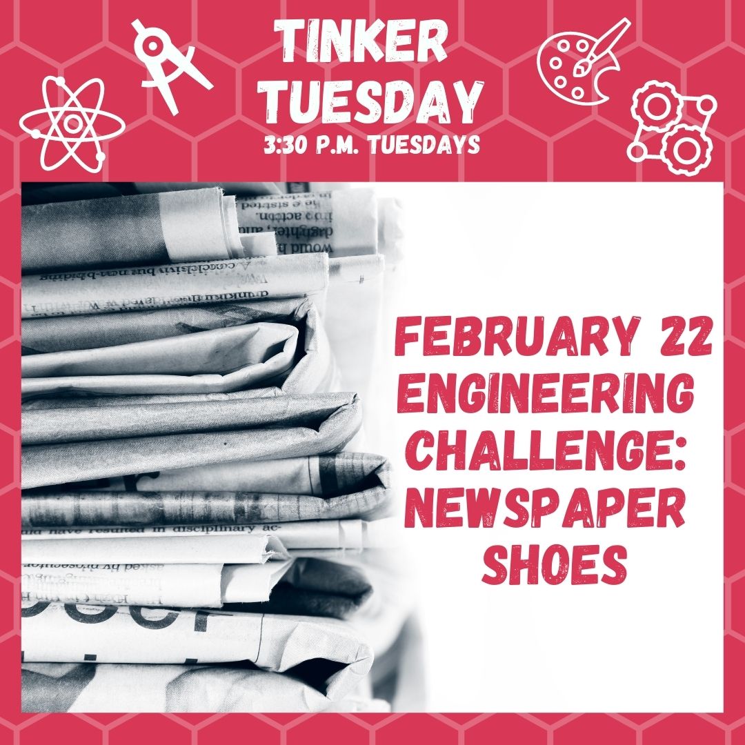 Engineering Challenge Newspaper Shoes