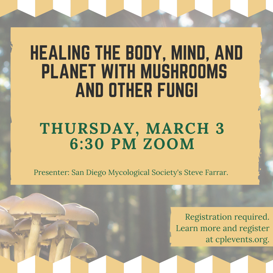Healing the Body, Mind, and Planet with Mushrooms & Other Fungi
