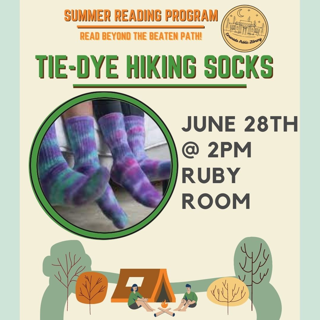 Tie-Dye Hiking Socks
