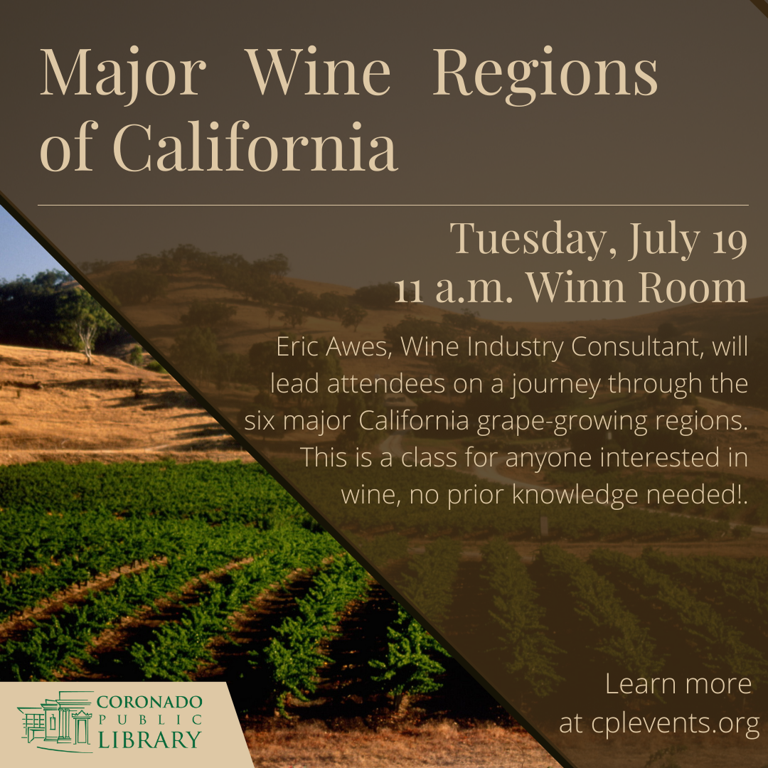 major Wine Regions of CA