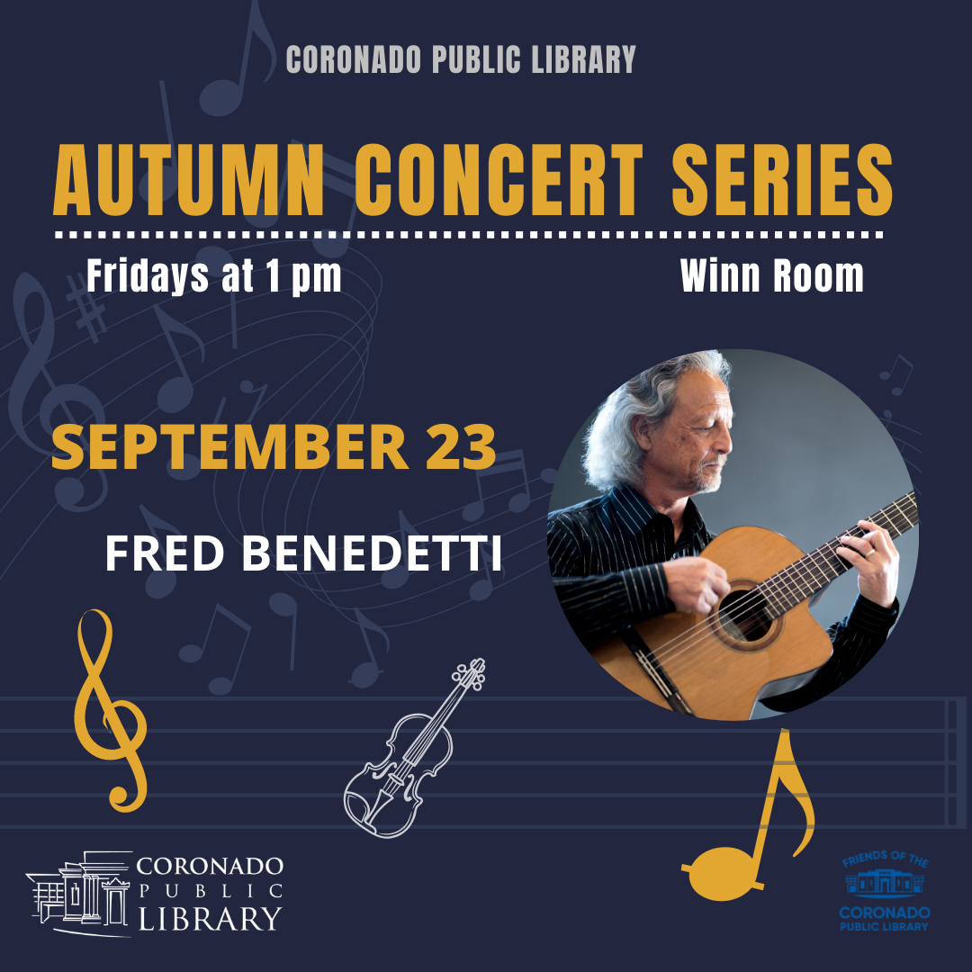Autumn Concert Series featuring Fred Benedetti