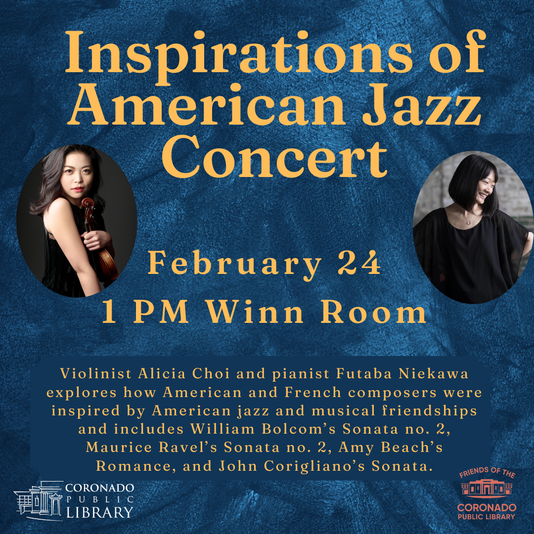 Inspirations of American Jazz and Musical Friendships Concert