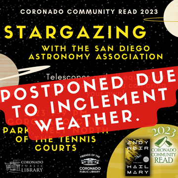 Coronado Community READ Event: Stargazing with the San Diego Astronomy Association