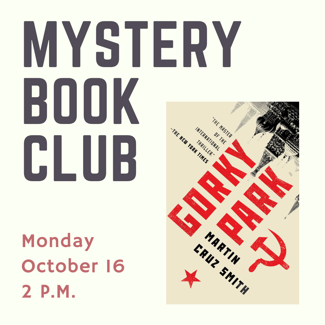 Mystery Book Club: Gorky Park