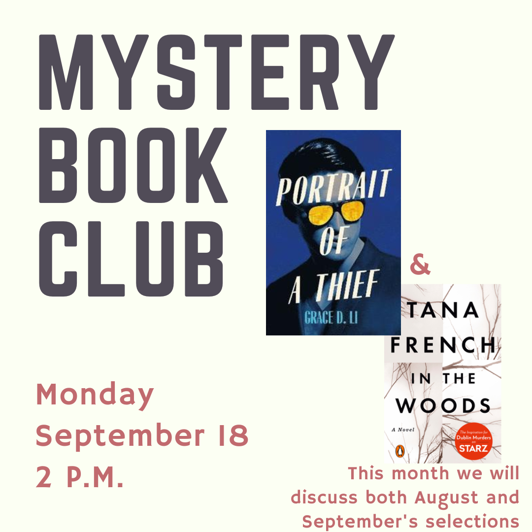 Mystery Book Club: Portrait of a Thief