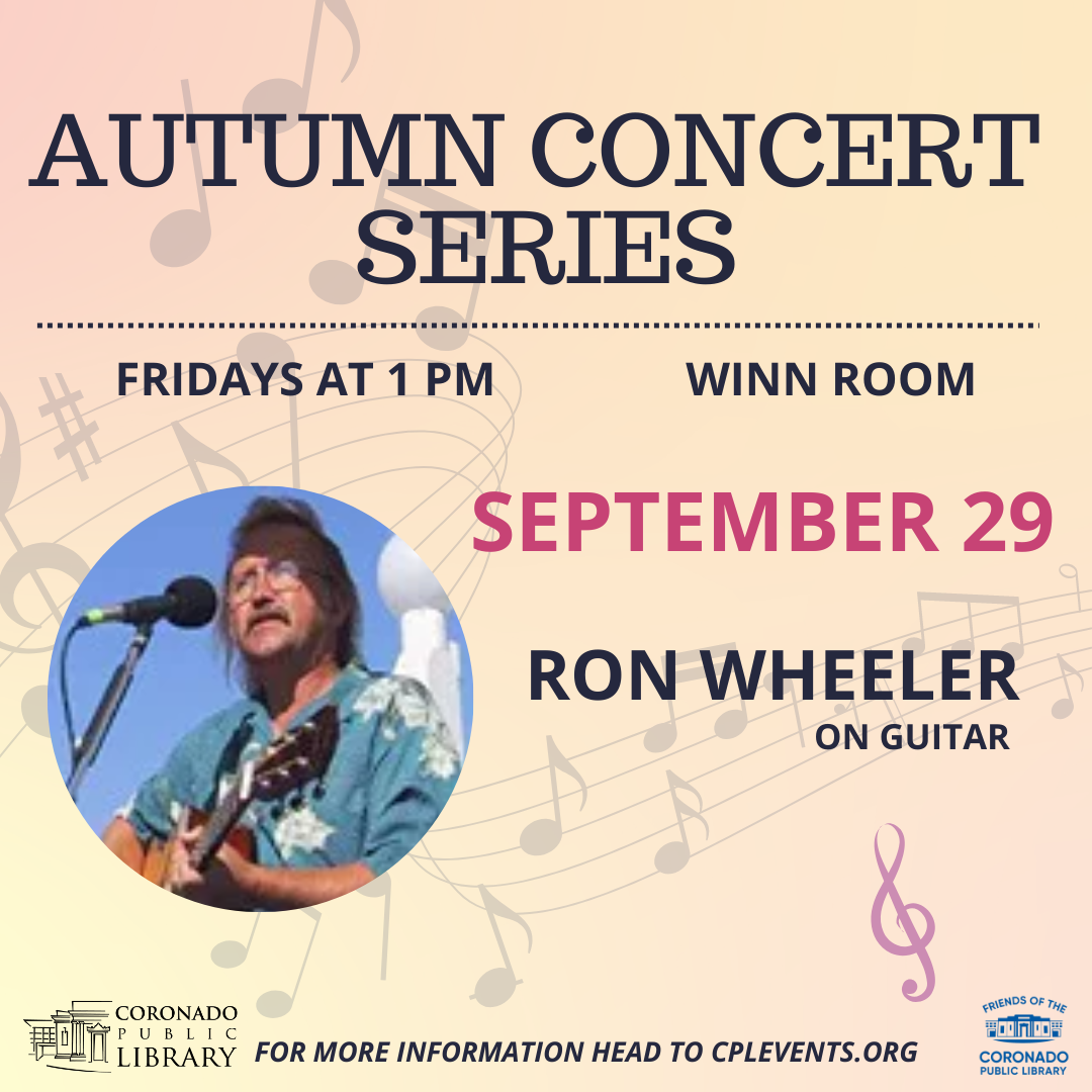 Autumn Concert Series featuring Ron Wheeler