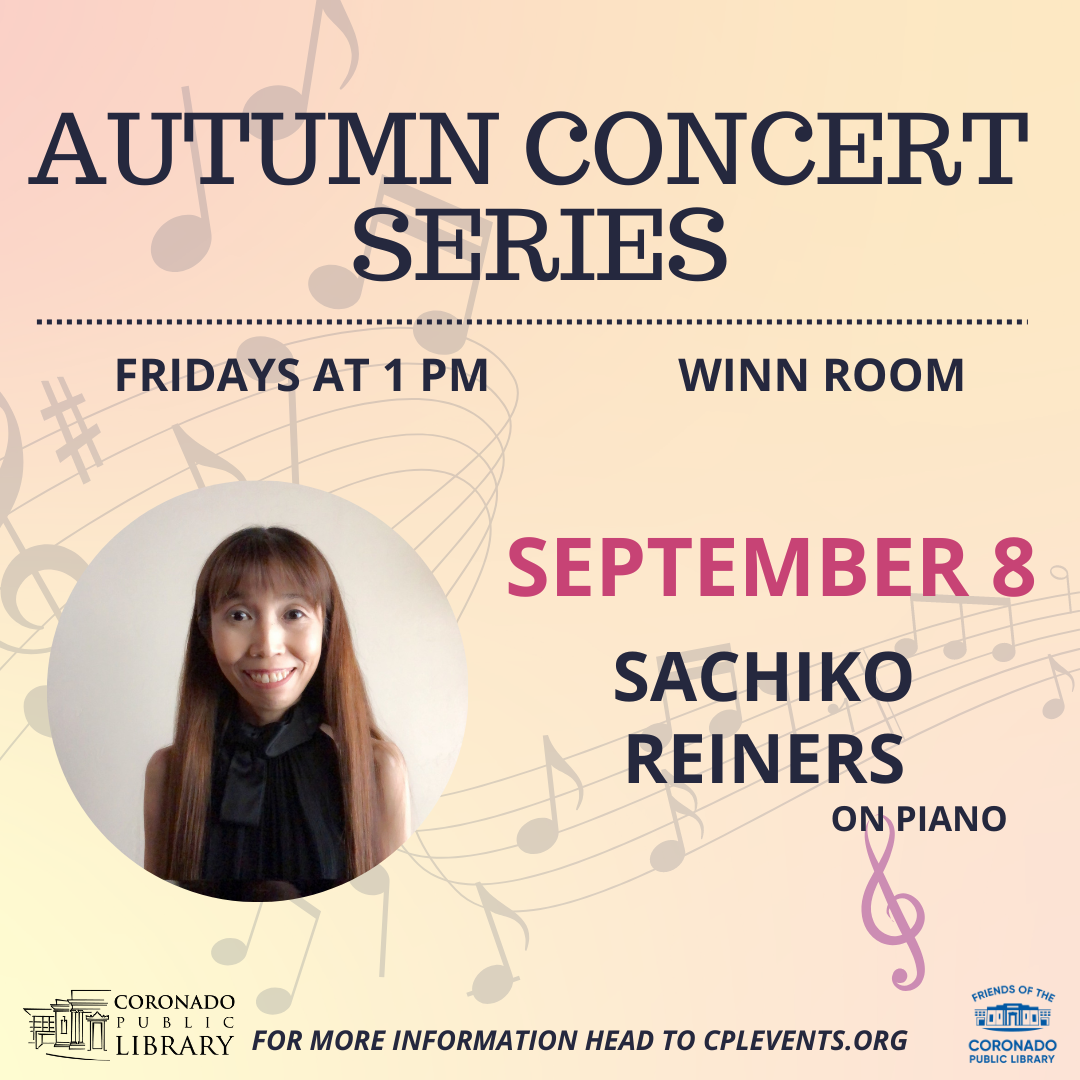 Autumn Concert Series featuring Sachiko Reiners