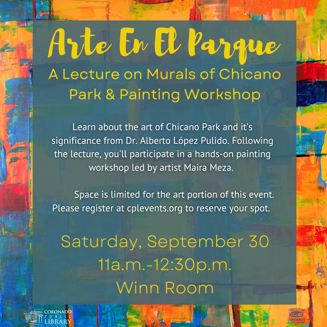 Arte En El Parque: The Murals of Chicano Park Lecture and Painting Workshop