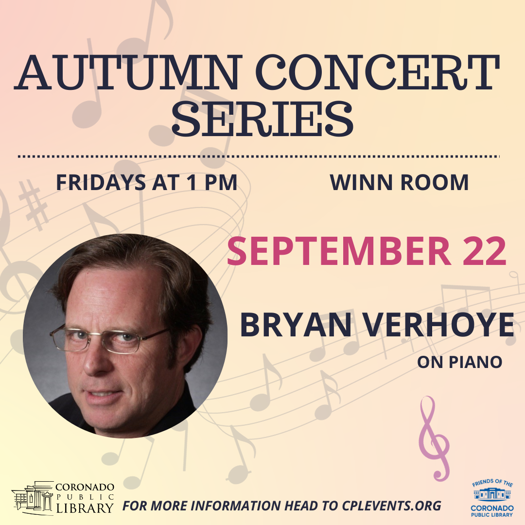 Autumn Concert Series featuring Bryan Verhoye