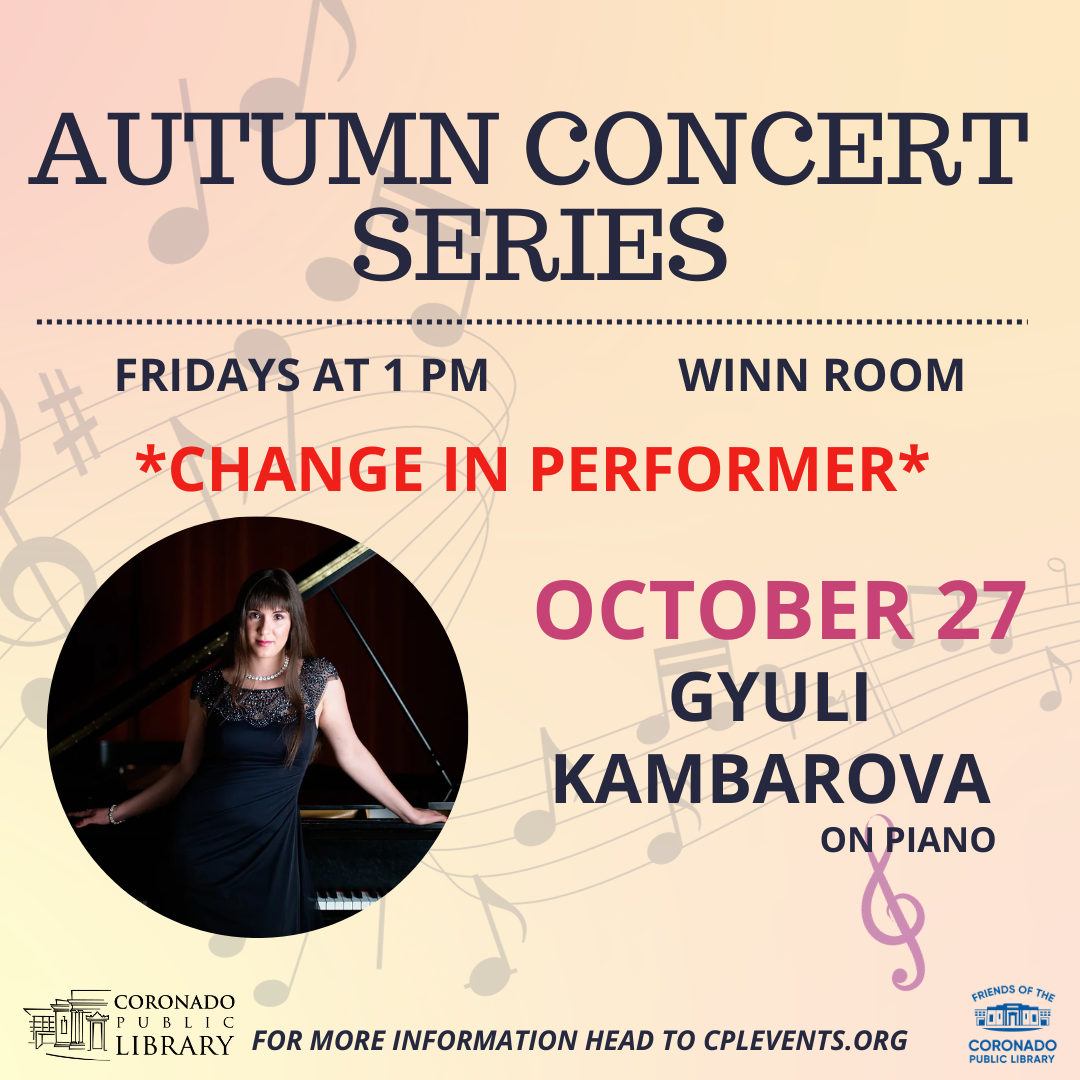 Autumn Concert Series featuring Gyuli Kambarova