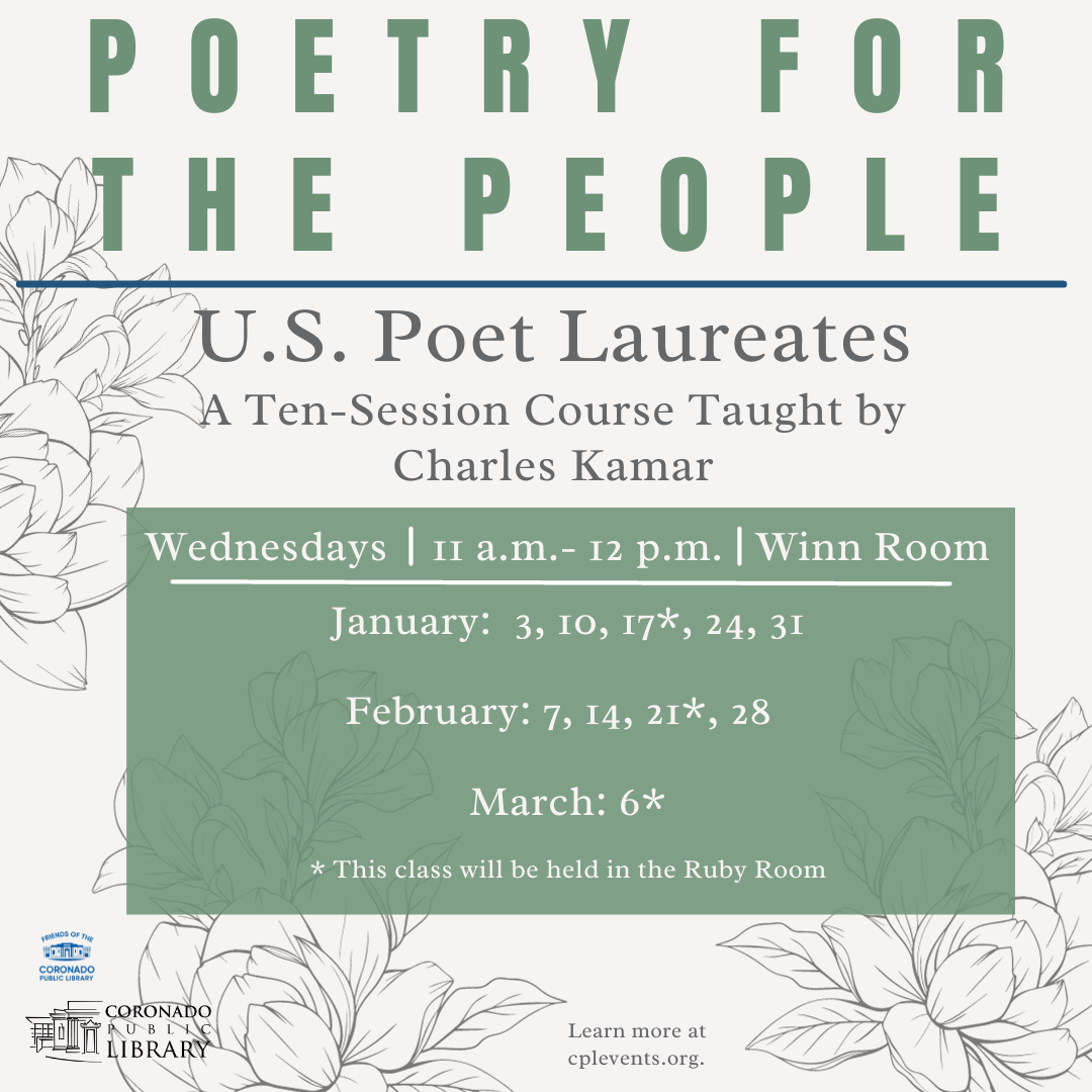 Poetry for the People 2024 Dates