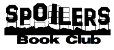the words "Spoilers Book Club" in stylized font