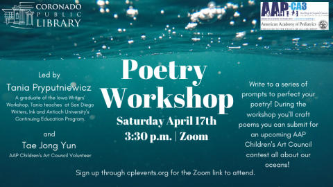 Poetry workshop flyer