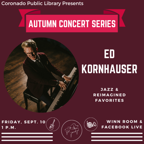 Autumn Concert Series September 10 Ed Kornhauser