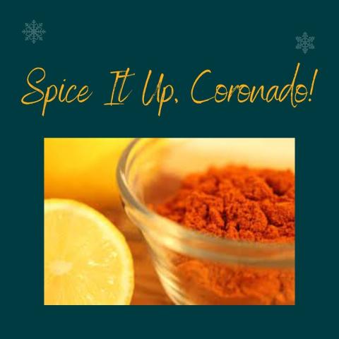 January Spice It Up, Coronado with berbere