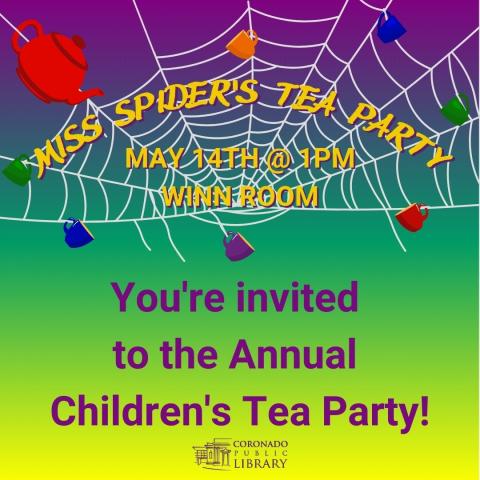 Miss Spider's Tea Party