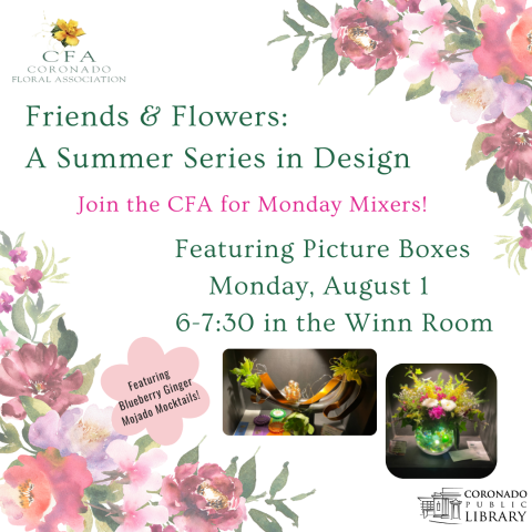 Friends & Flowers Picture boxes