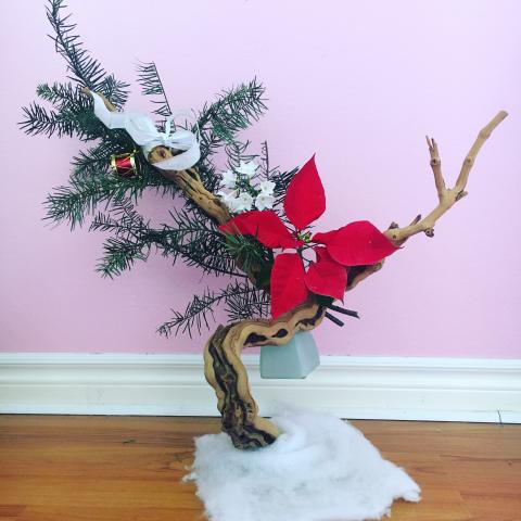 Holiday ikebana