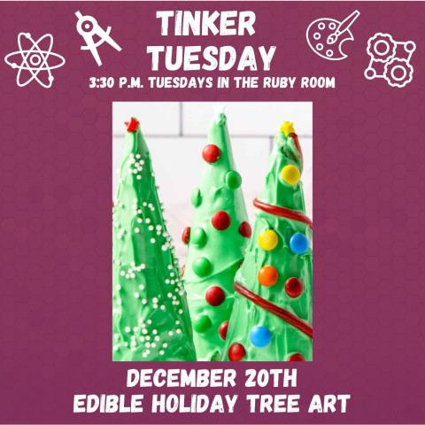 Edible Holiday Tree Art