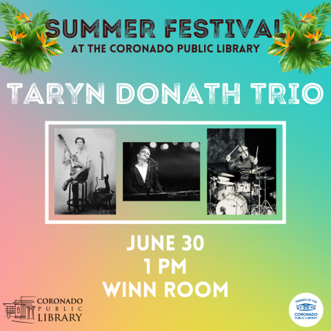 Summer Festival Concert: Taryn Donath Trio