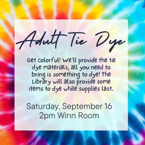 Adult Tie Dye