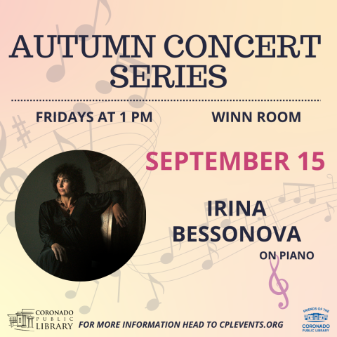 Autumn Concert Series featuring Irina Bessonova