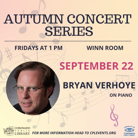 Autumn Concert Series featuring Bryan Verhoye