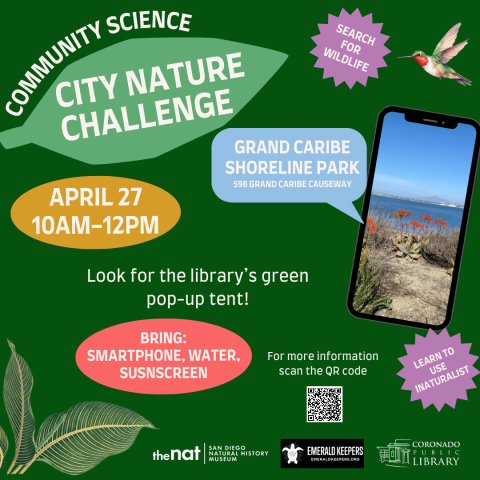 City Nature Challenge flyer