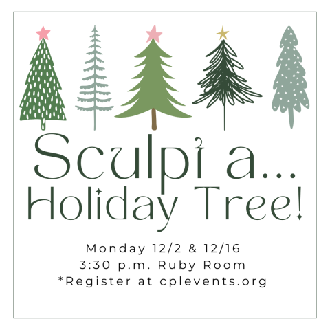 sculpt a holiday tree