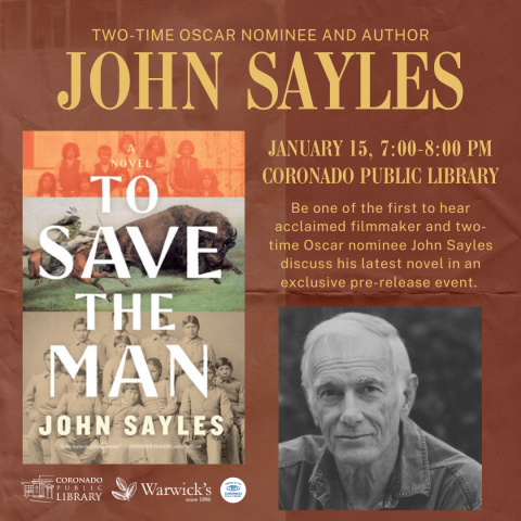 An Evening with Two-Time Oscar Nominee and author John Sayles