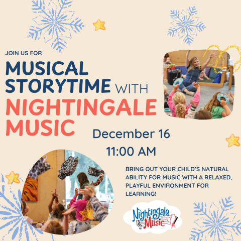 Musical Storytime Takeover with Nightingale Music