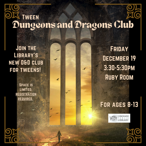 sunset castle D&D flyer