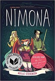 Book Cover of Nimona by Noelle Stevenson