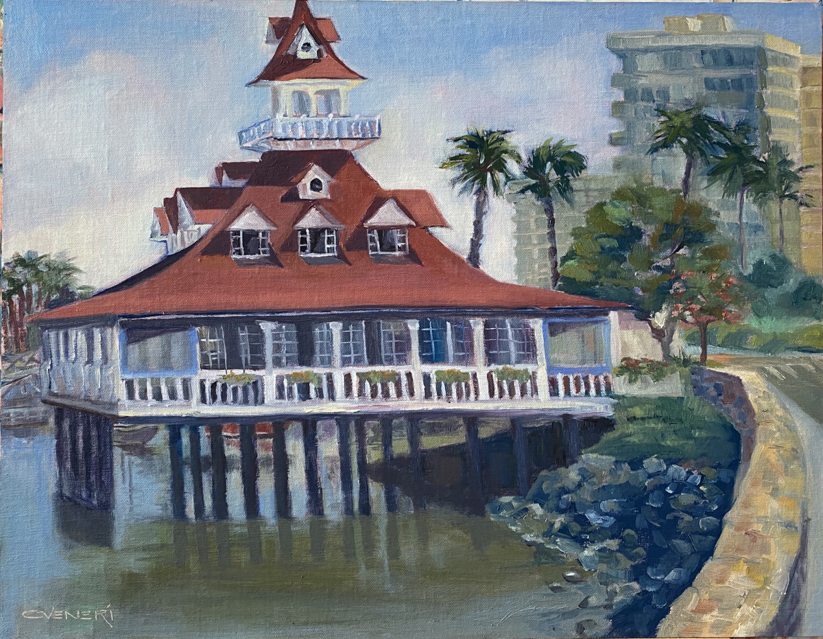 "Coronado Boathouse" by Colleen Veneri 