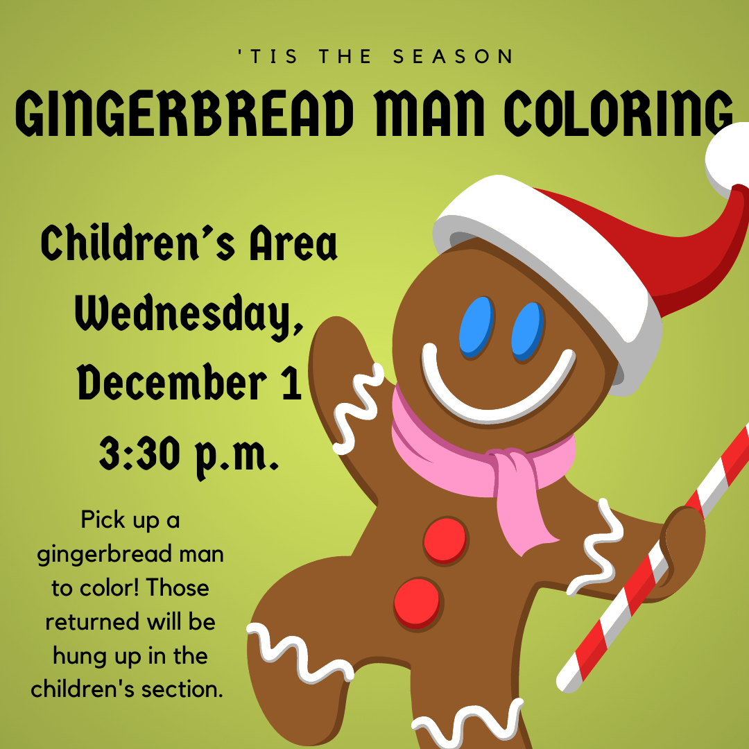 Gingerbread Man Coloring