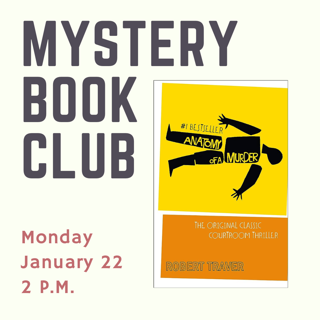 Mystery Book Club: Anatomy of a Murder by Robert Traver