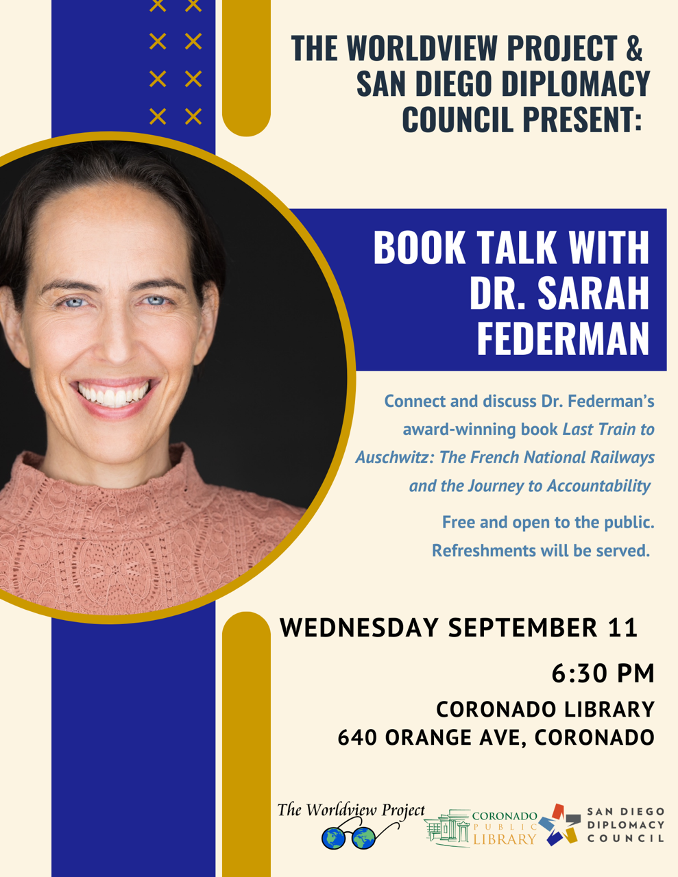 An Evening with Sarah Federman