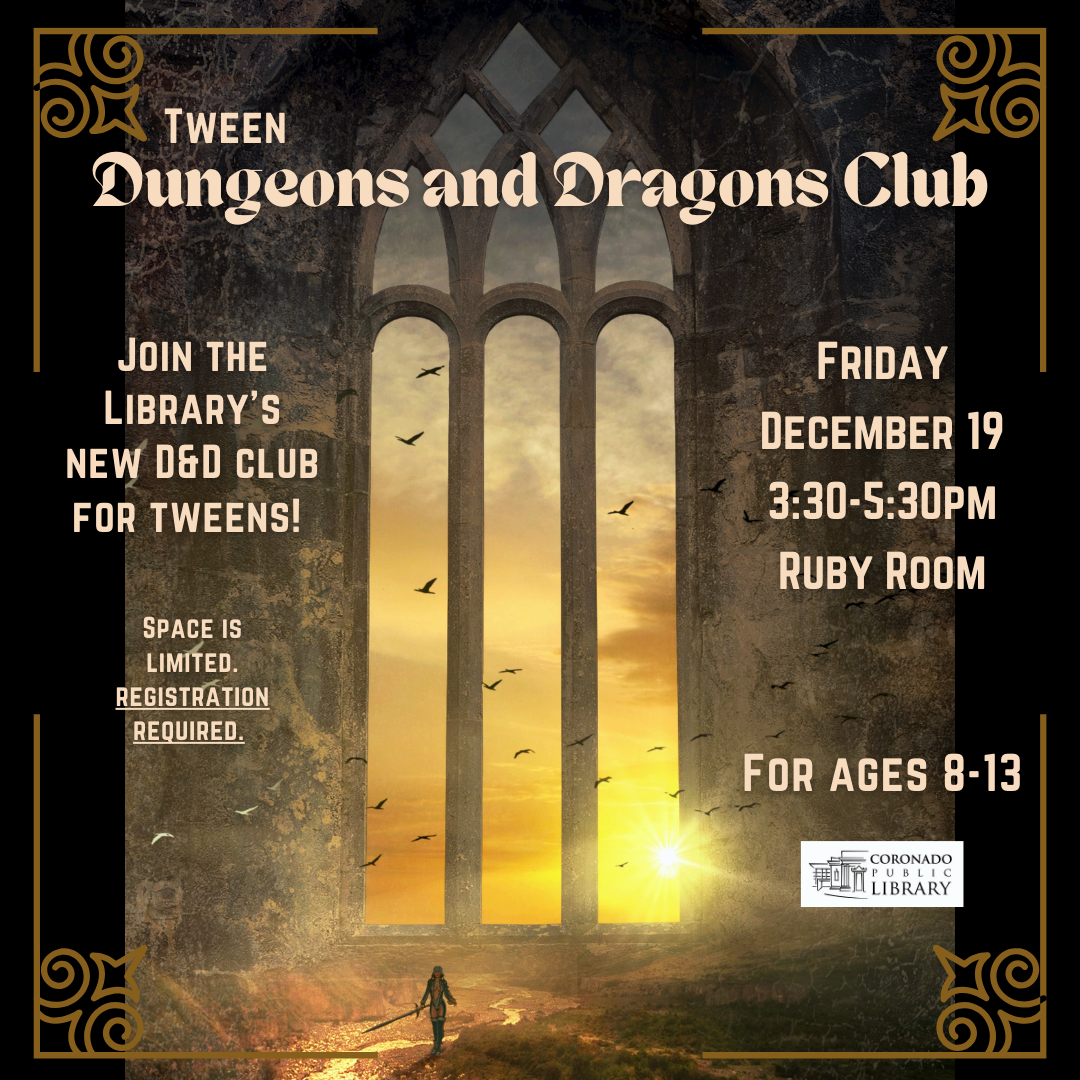 sunset castle D&D flyer